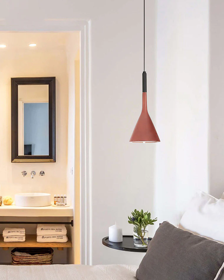 WOMO Small Cone Pendant Light-WM2126 - Image 30