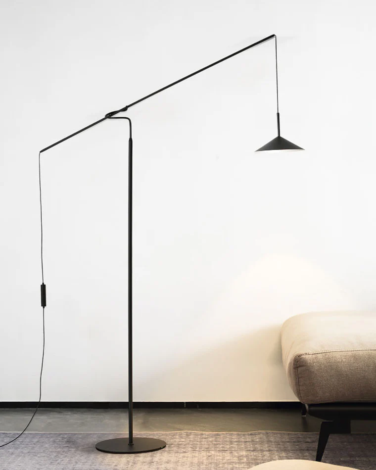 WOMO Cantilever Reading Floor Lamp over the Couch-WM7025 - Image 12