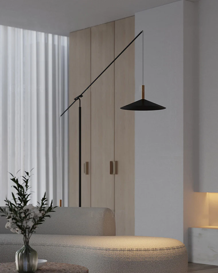 WOMO Cantilever Reading Floor Lamp over the Couch-WM7025 - Image 18