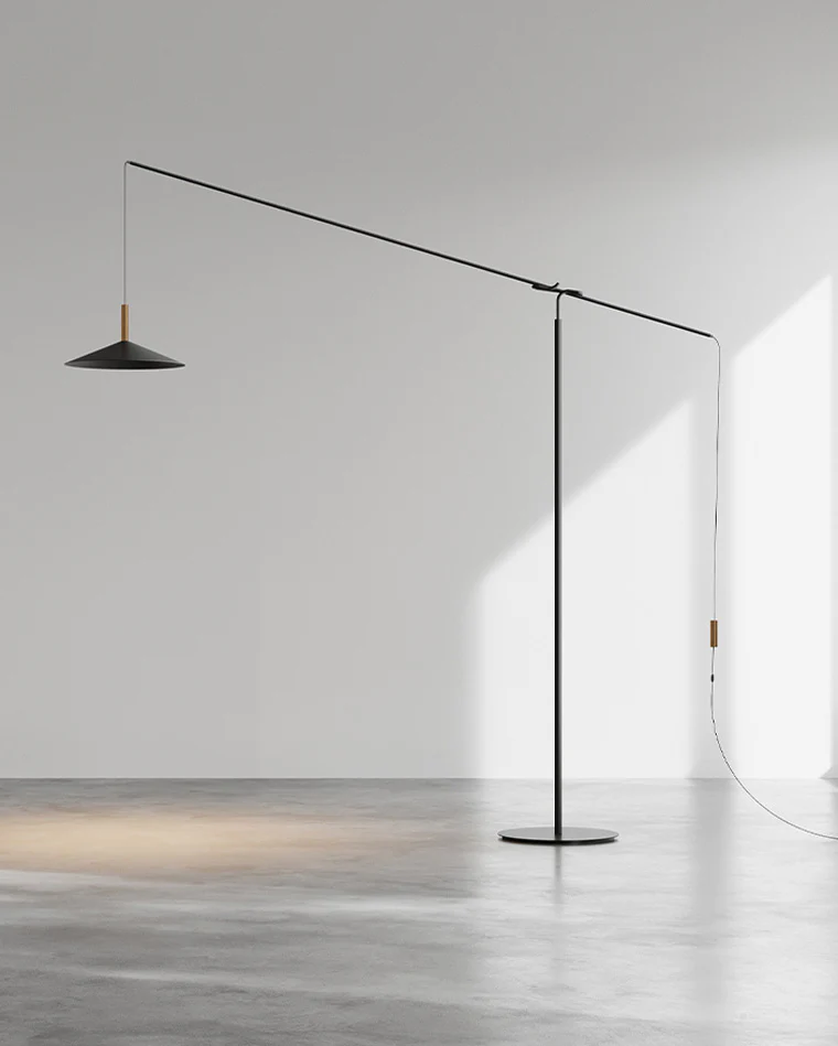 WOMO Cantilever Reading Floor Lamp over the Couch-WM7025 - Image 20