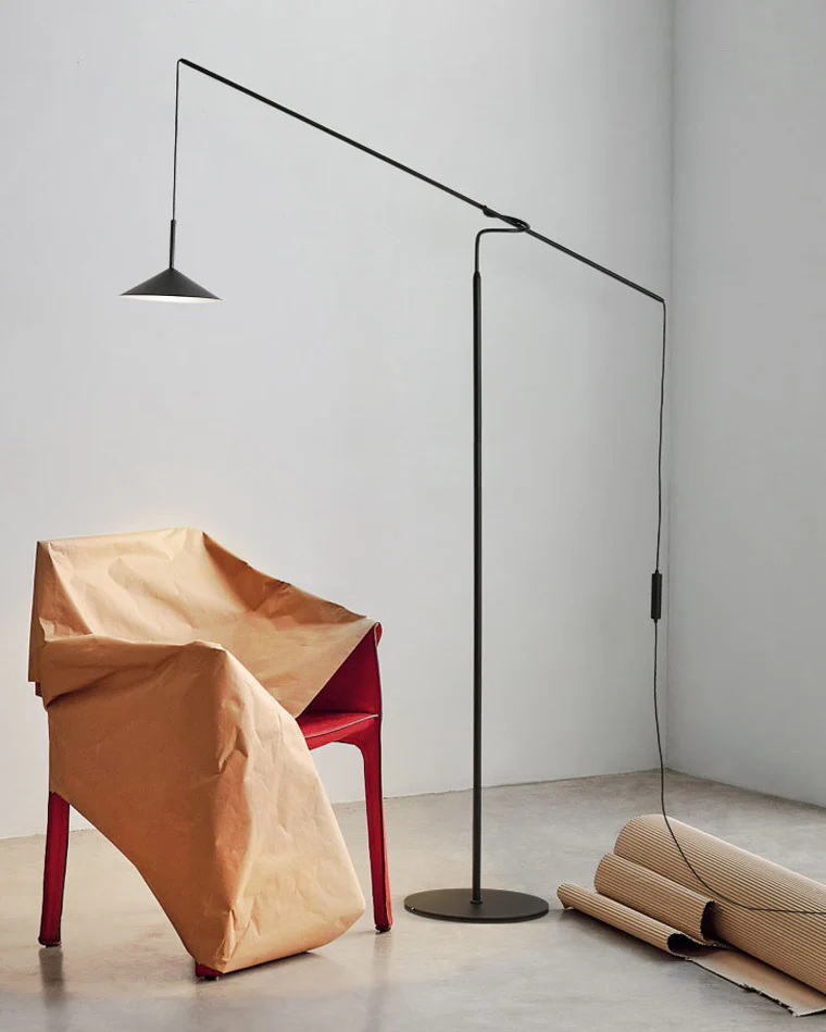 WOMO Cantilever Reading Floor Lamp over the Couch-WM7025 - Image 8
