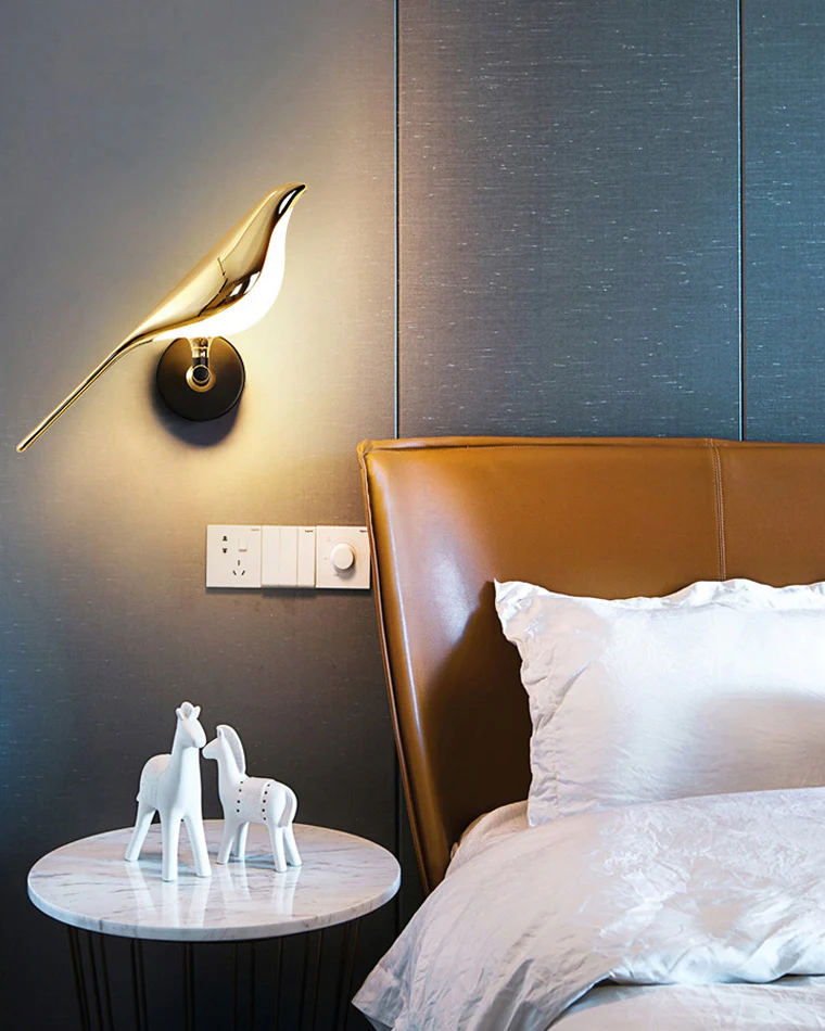WOMO Gold Birds Wall Sconce-WM6033 - Image 24