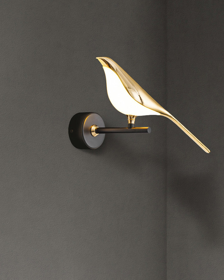 WOMO Gold Birds Wall Sconce-WM6033 - Image 3