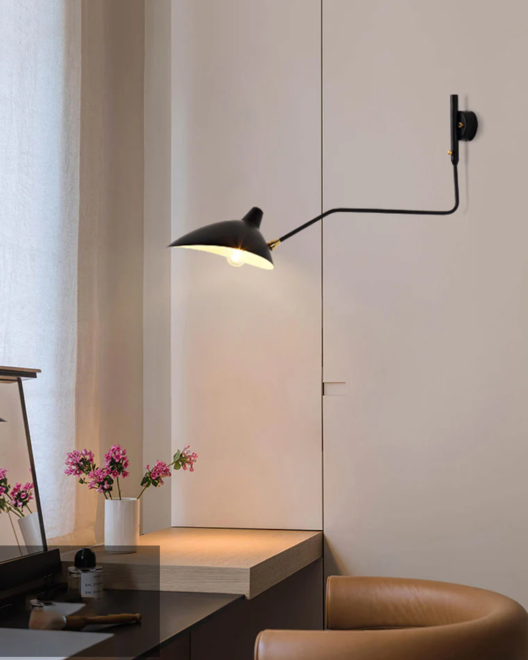 WOMO Articulating Swivel Double Arm Wall Sconce-WM6024 - Image 11