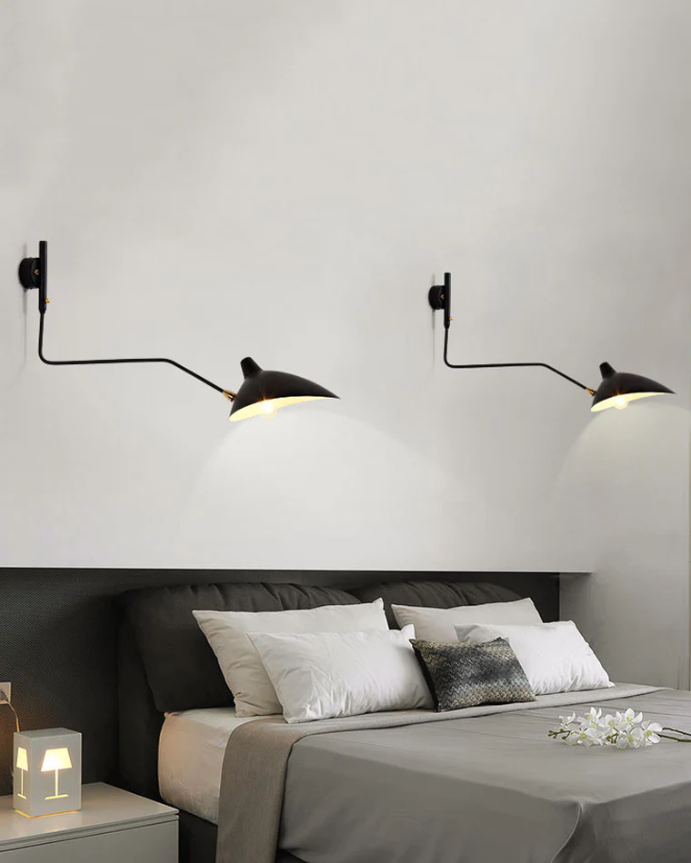 WOMO Articulating Swivel Double Arm Wall Sconce-WM6024 - Image 25