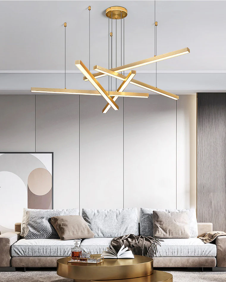 WOMO Multi Light Sticks LED Chandelier-WM2018 - Image 15