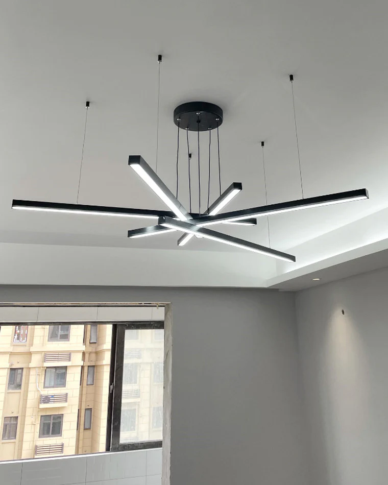 WOMO Multi Light Sticks LED Chandelier-WM2018 - Image 18