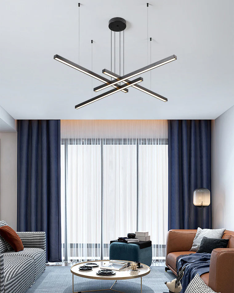 WOMO Multi Light Sticks LED Chandelier-WM2018 - Image 3