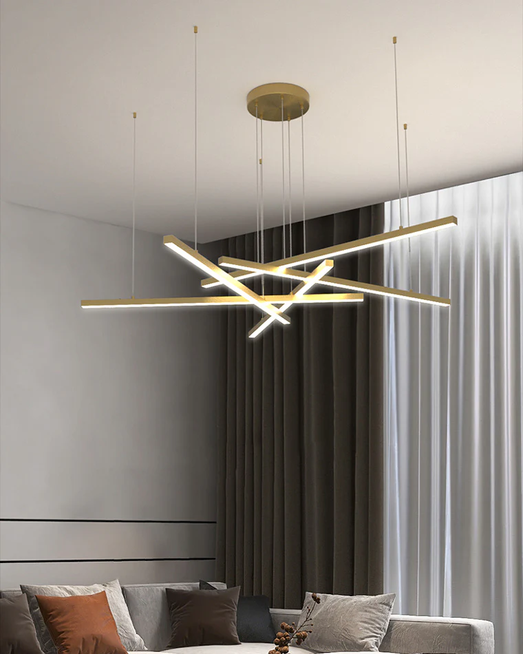 WOMO Multi Light Sticks LED Chandelier-WM2018 - Image 4