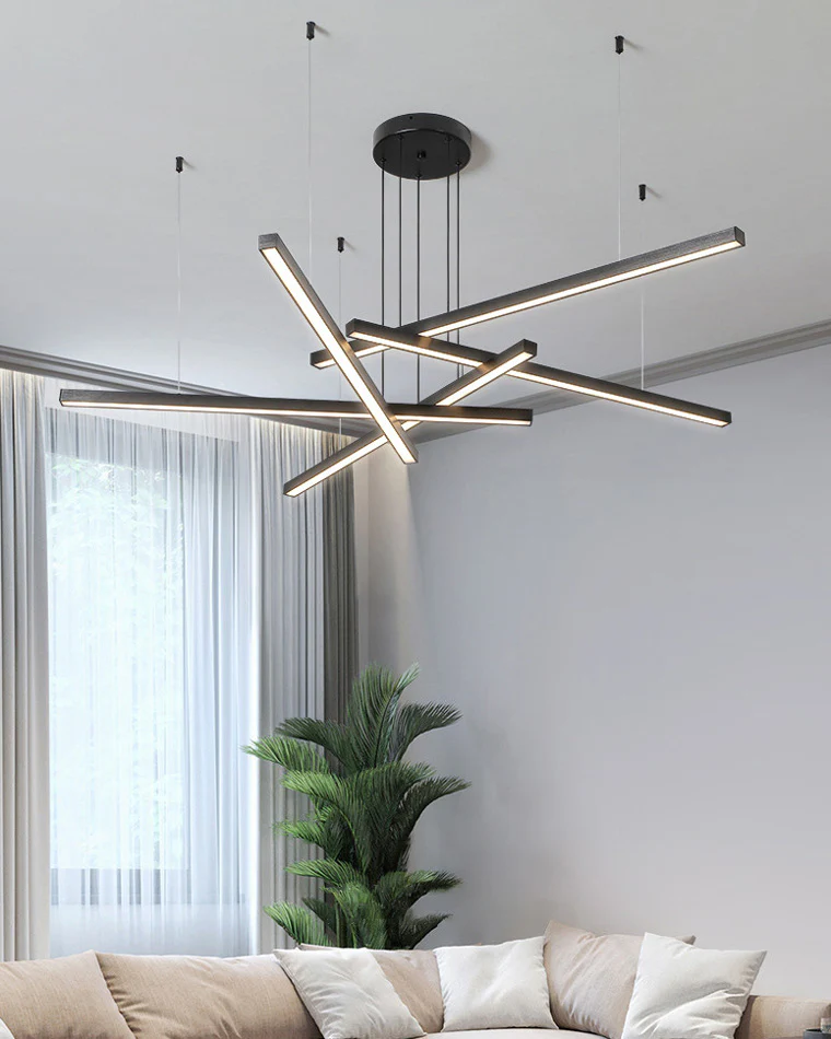 WOMO Multi Light Sticks LED Chandelier-WM2018 - Image 6