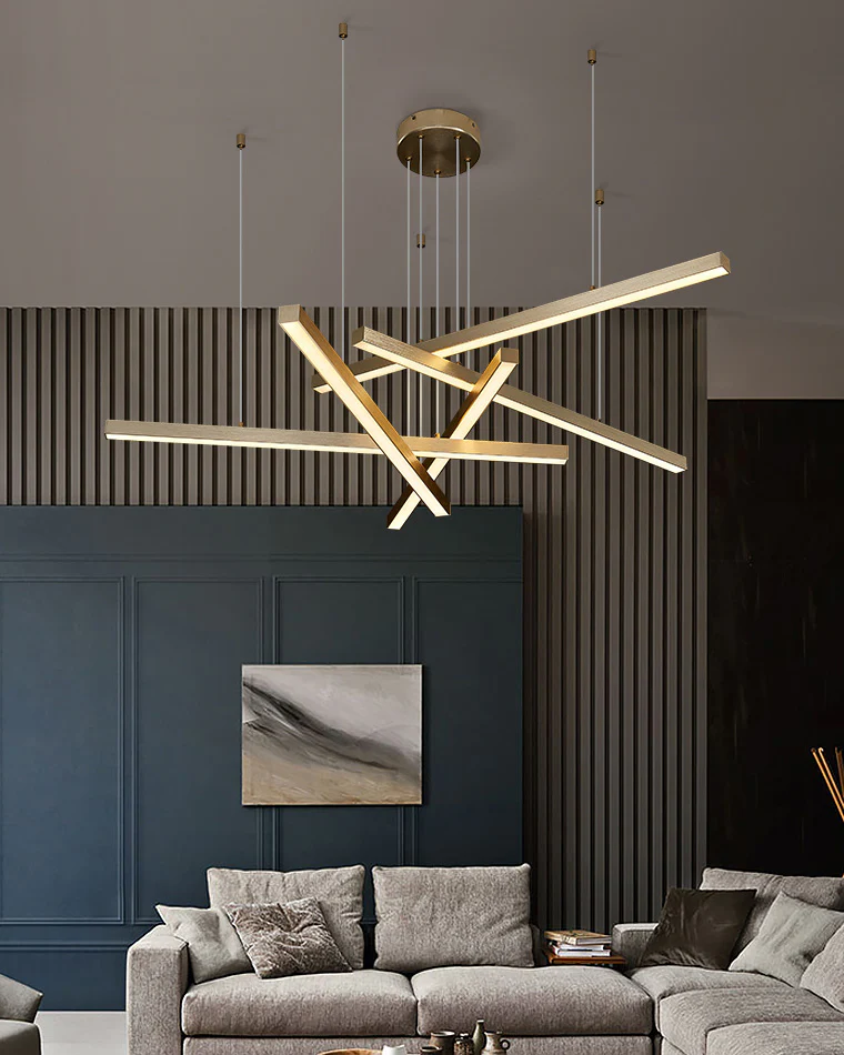 WOMO Multi Light Sticks LED Chandelier-WM2018 - Image 8