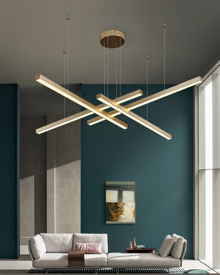 WOMO Multi Light Sticks LED Chandelier-WM2018 - Image 9