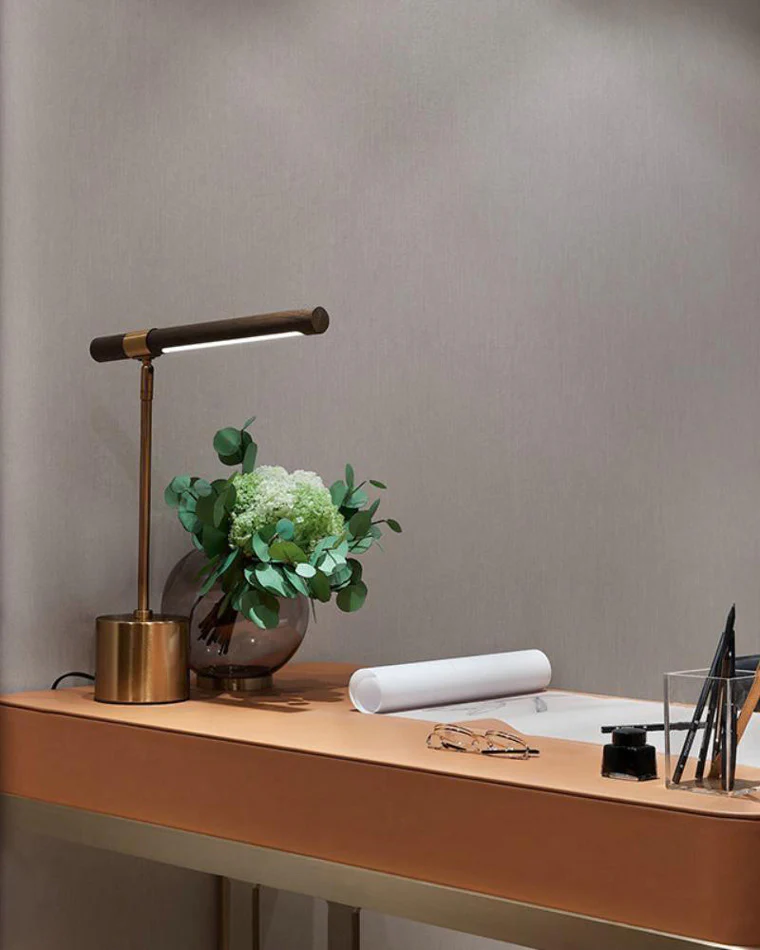 WOMO Walnut-lookalike Cantilever Table Lamp-WM8010 - Image 13