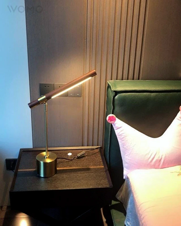WOMO Walnut-lookalike Cantilever Table Lamp-WM8010 - Image 15