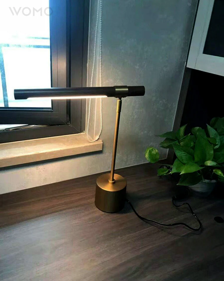 WOMO Walnut-lookalike Cantilever Table Lamp-WM8010 - Image 8
