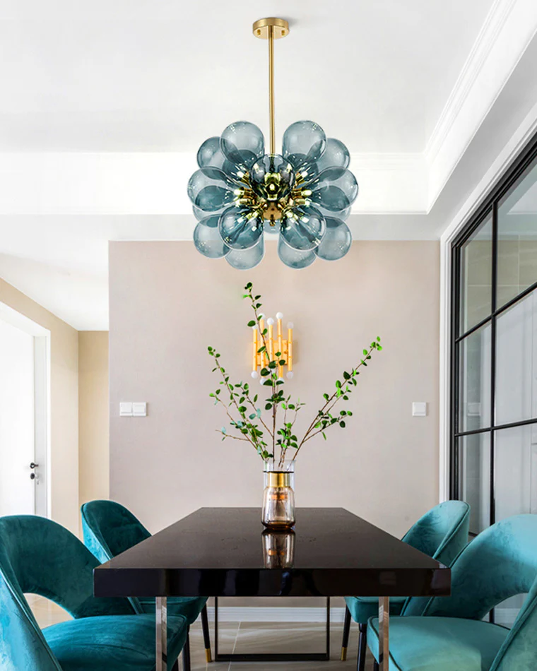 WOMO 18 Bubbles Glass Chandelier-WM2051 - Image 15
