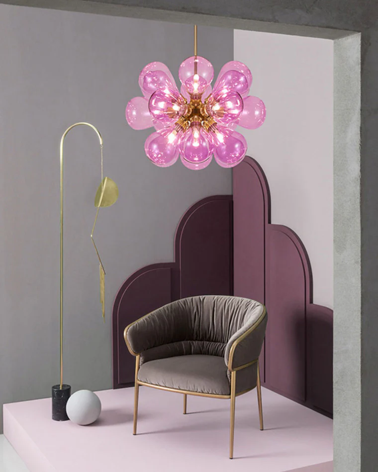 WOMO 18 Bubbles Glass Chandelier-WM2051 - Image 7