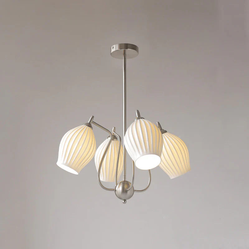 WOMO Mid Century Modern Ceramic Arm Chandelier-WM2121 - Image 22