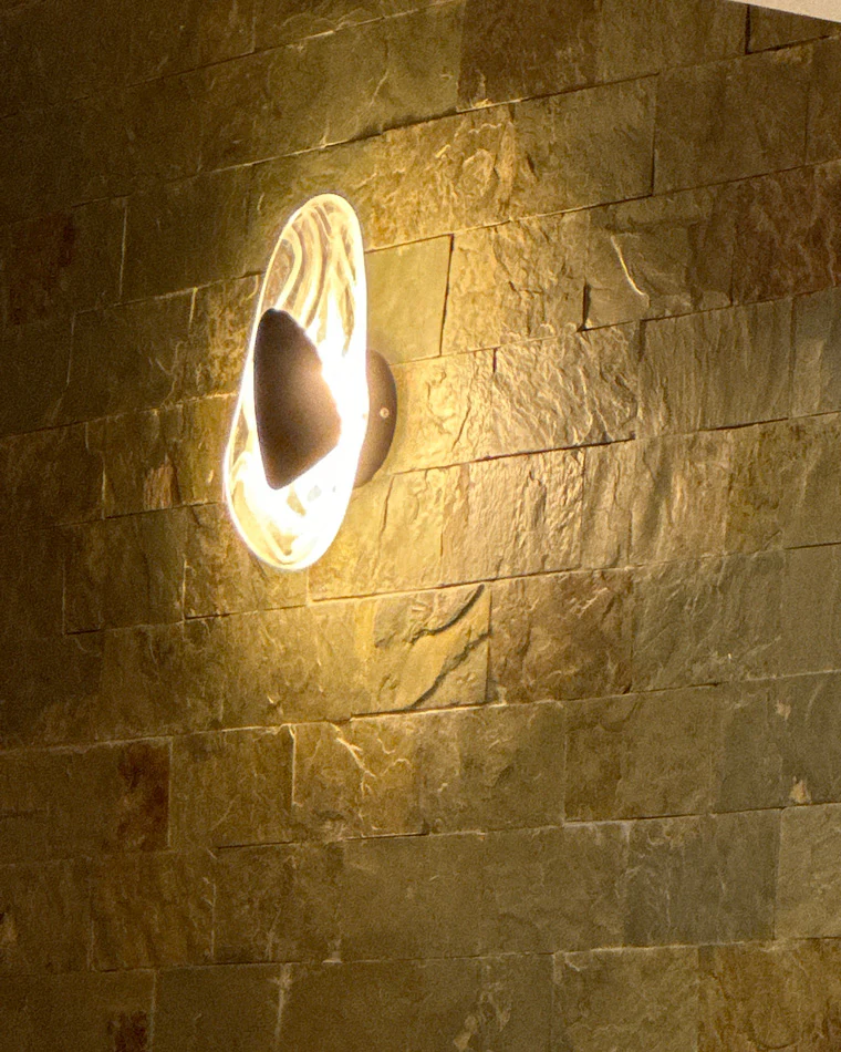 WOMO Water Ripple Sculptural Wall Sconce-WM6041 - Image 15