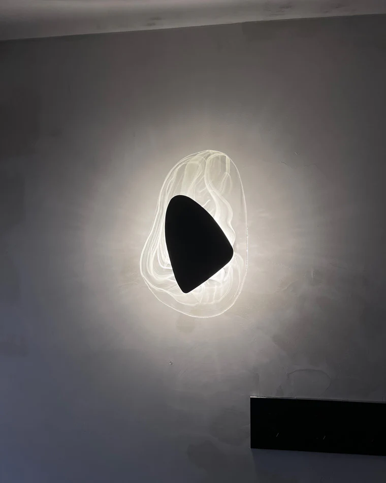 WOMO Water Ripple Sculptural Wall Sconce-WM6041 - Image 17