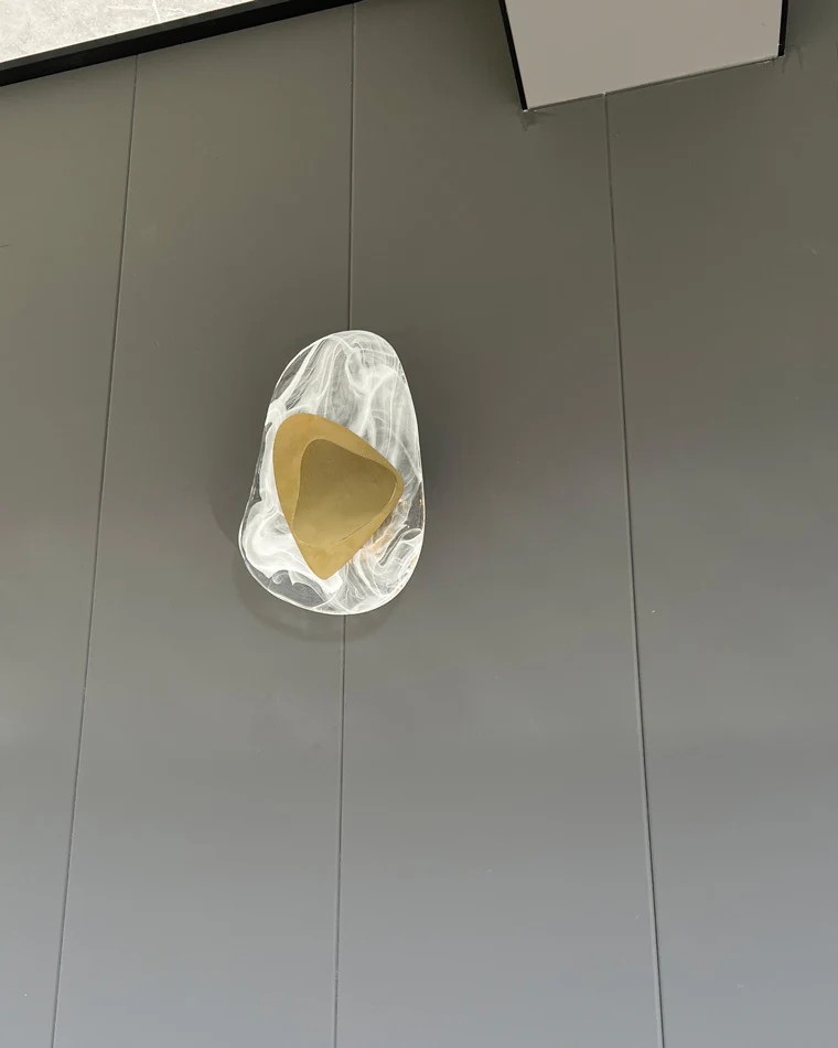 WOMO Water Ripple Sculptural Wall Sconce-WM6041 - Image 20