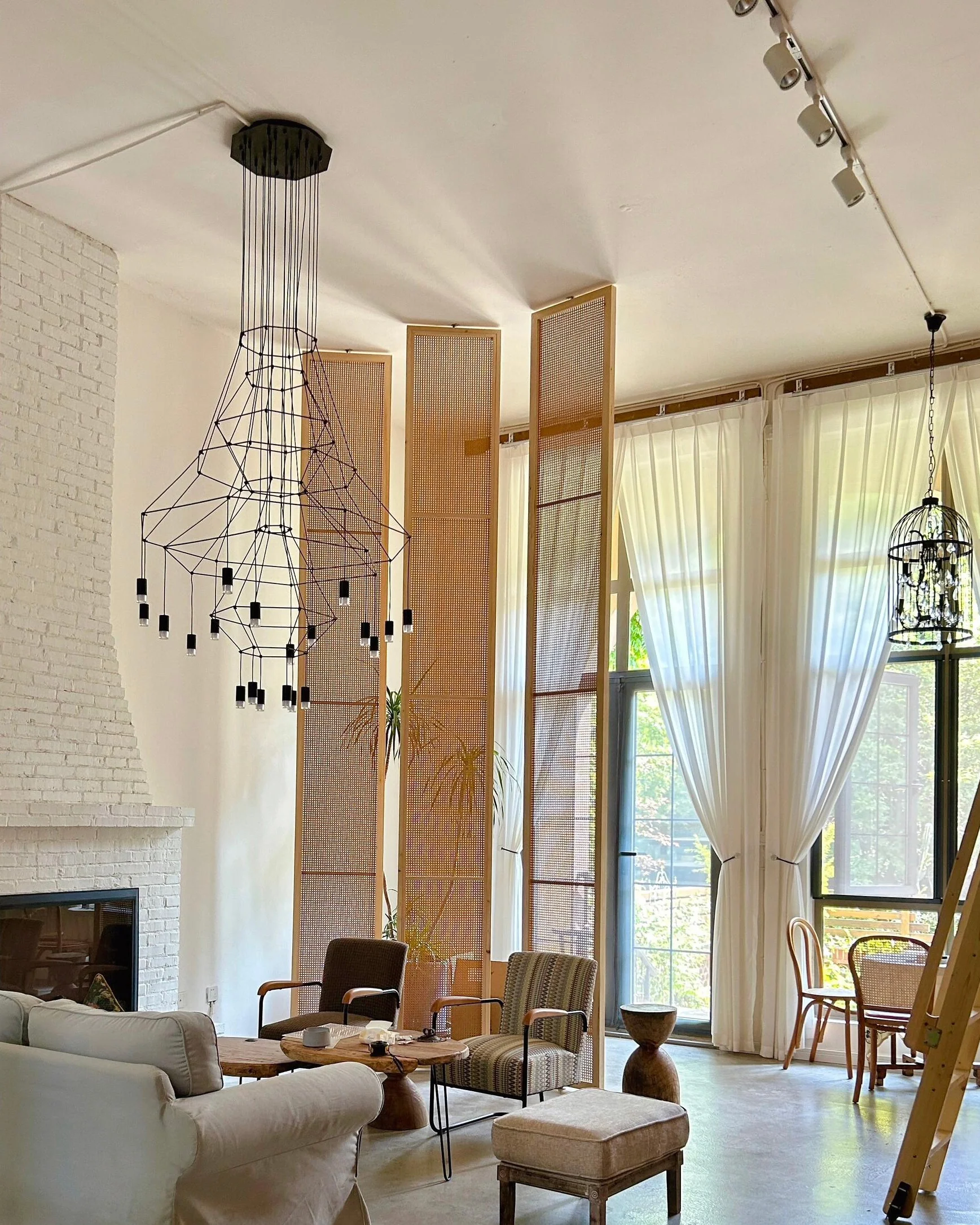 WOMO Wire Tiered Sculptural Chandelier-WM2066 - Image 14