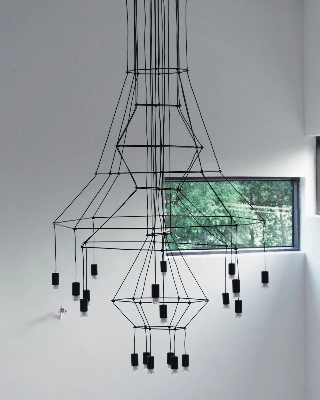 WOMO Wire Tiered Sculptural Chandelier-WM2066 - Image 19