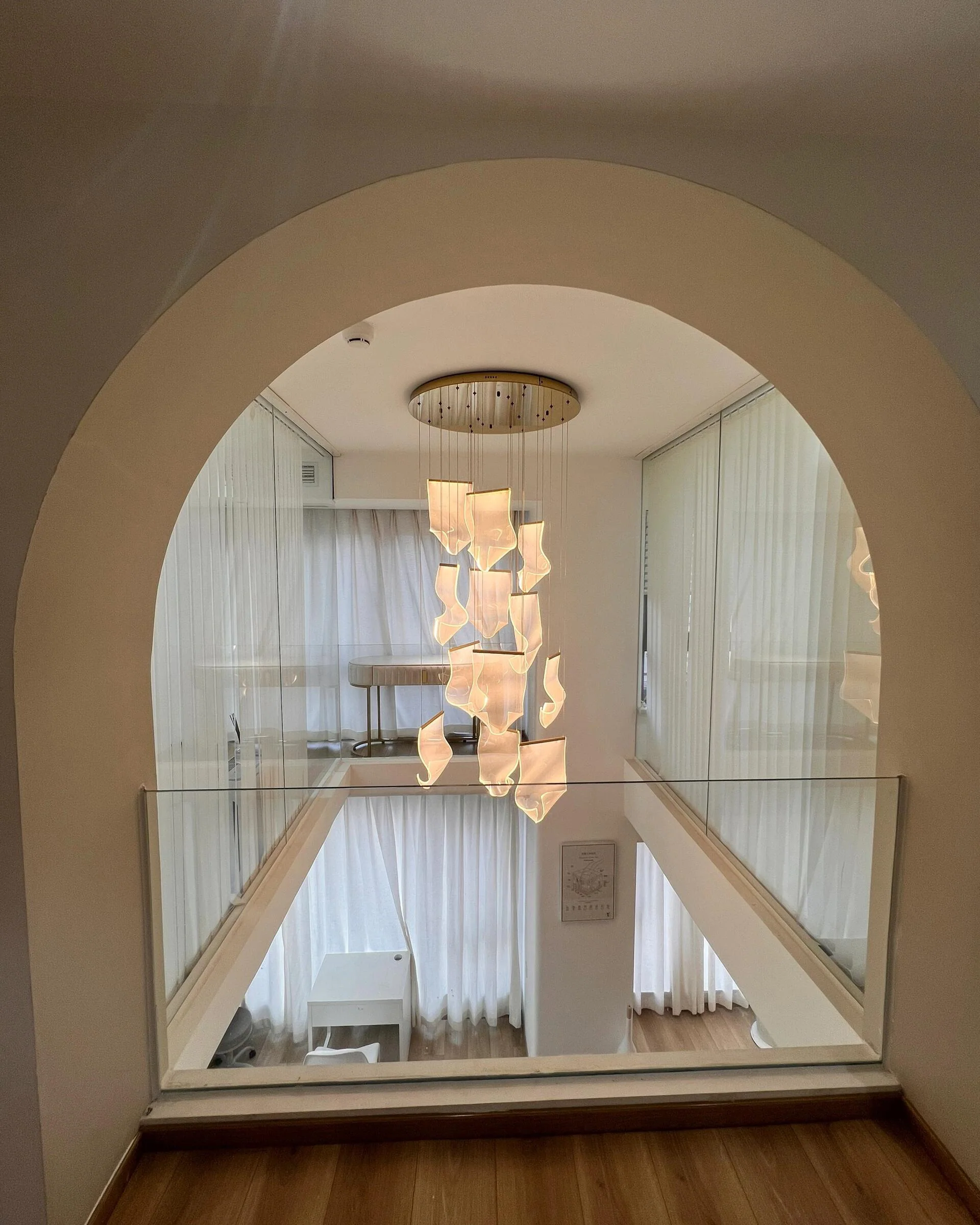 WOMO Breeze Dimmable Acrylic Chandelier-WM2158 - Image 19