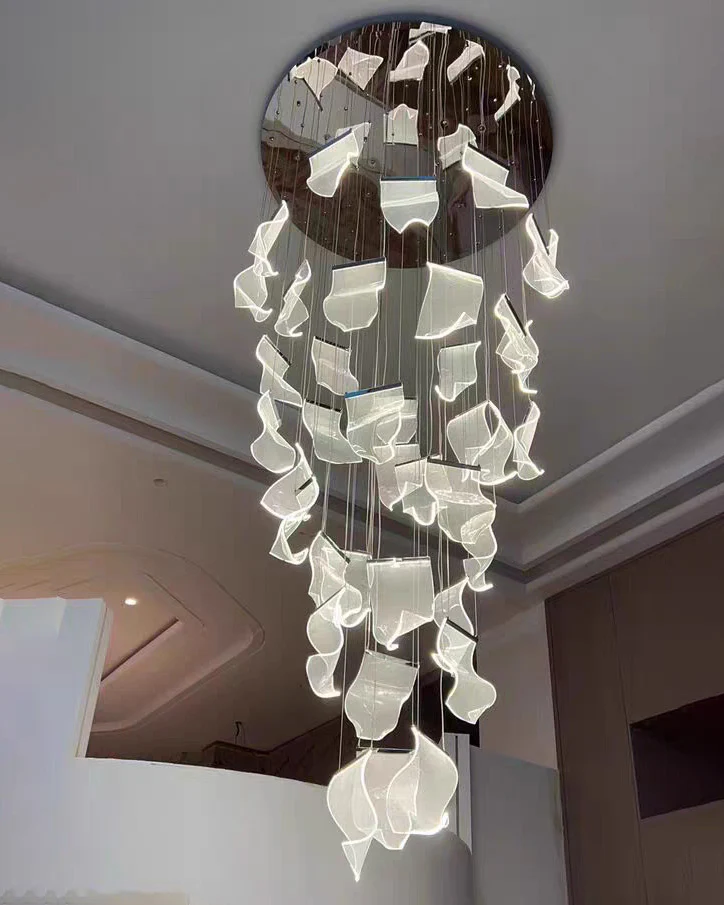 WOMO Breeze Dimmable Acrylic Chandelier-WM2158 - Image 29