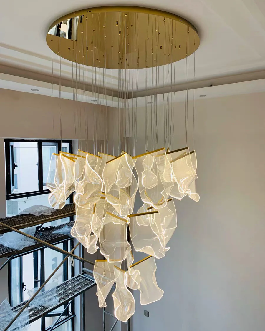 WOMO Breeze Dimmable Acrylic Chandelier-WM2158 - Image 30