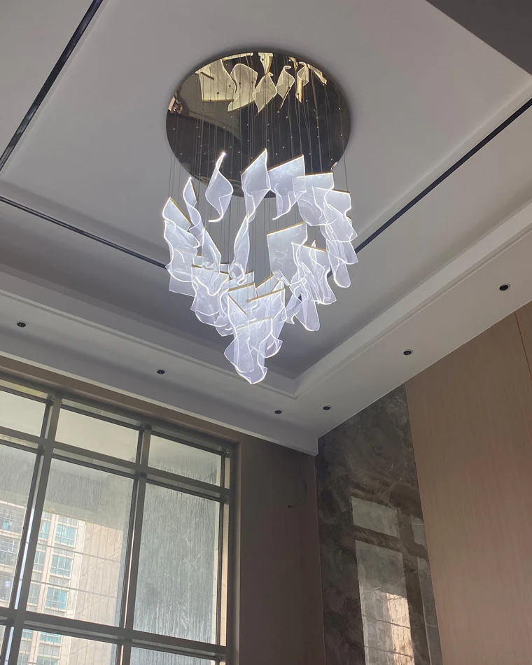 WOMO Breeze Dimmable Acrylic Chandelier-WM2158 - Image 37