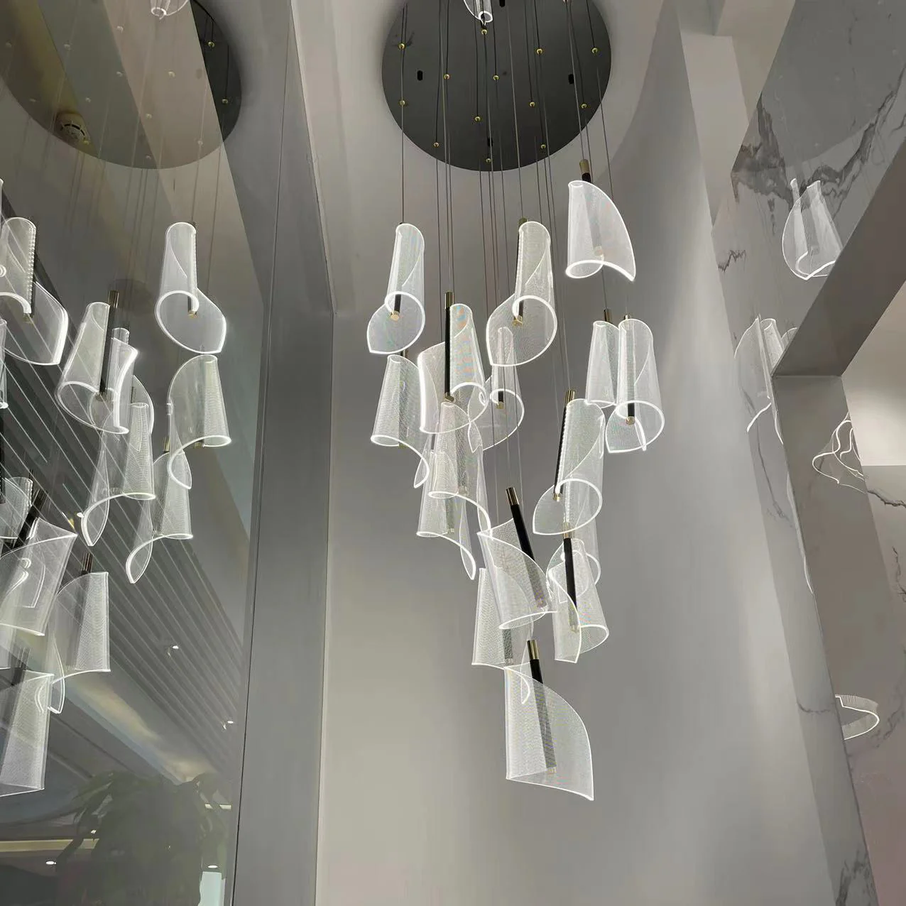 WOMO Breeze Dimmable Acrylic Chandelier-WM2158 - Image 46