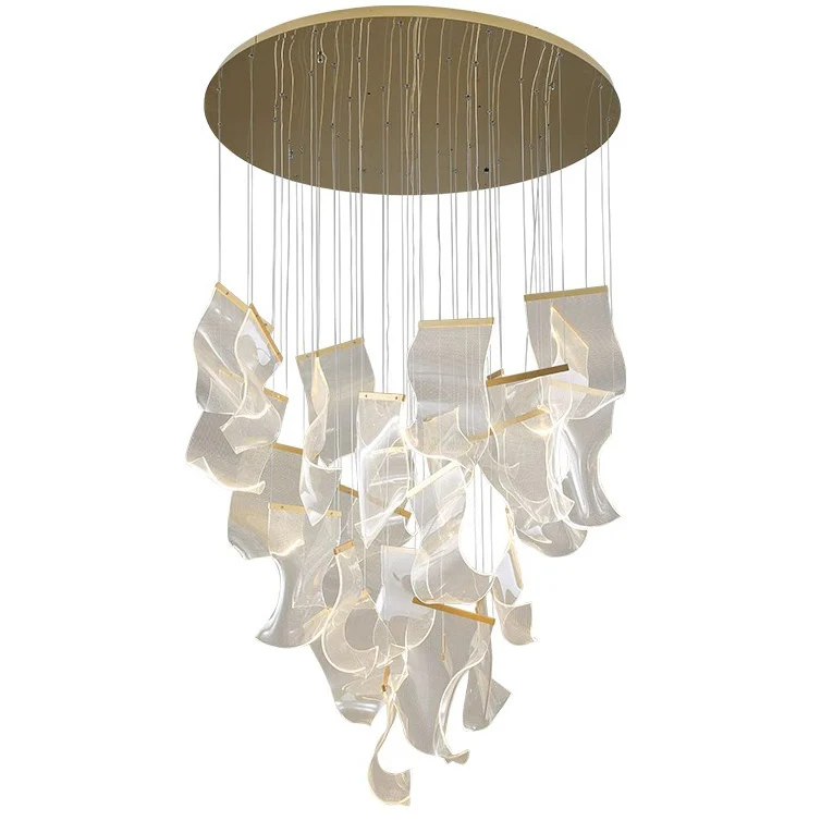 WOMO Breeze Dimmable Acrylic Chandelier-WM2158 - Image 55