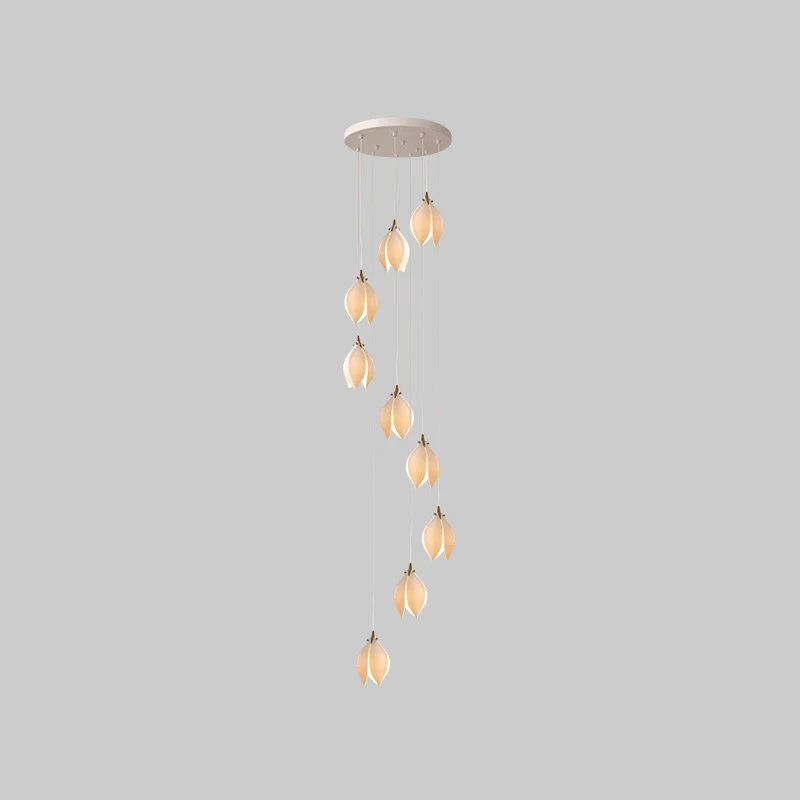 WOMO Magnolia Petal Chandelier-WM2106a - Image 14