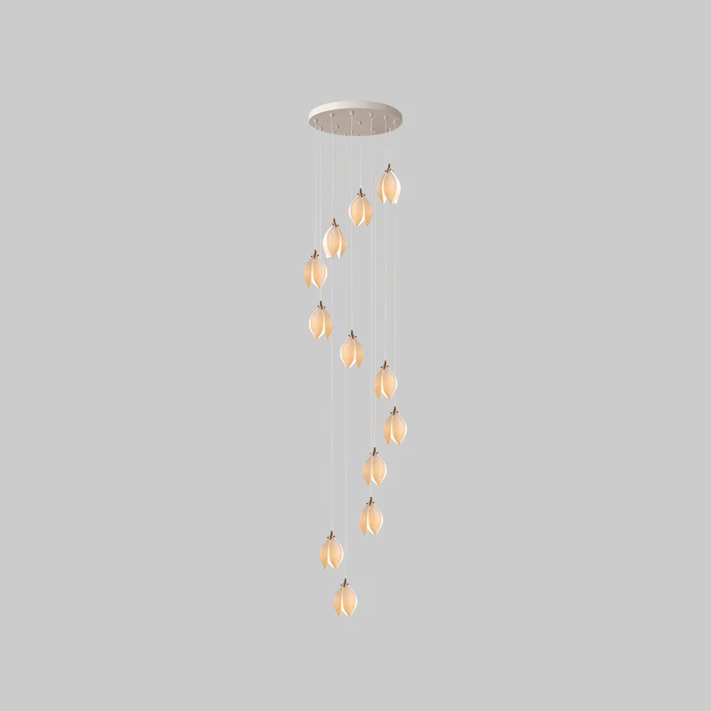 WOMO Magnolia Petal Chandelier-WM2106a - Image 16