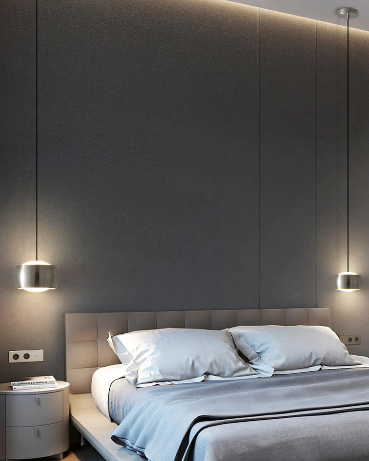 WOMO Small Drum Pendant Light-WM2032 - Image 18
