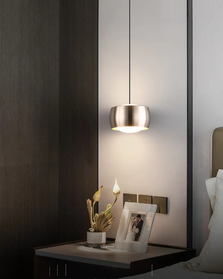 WOMO Small Drum Pendant Light-WM2032 - Image 19