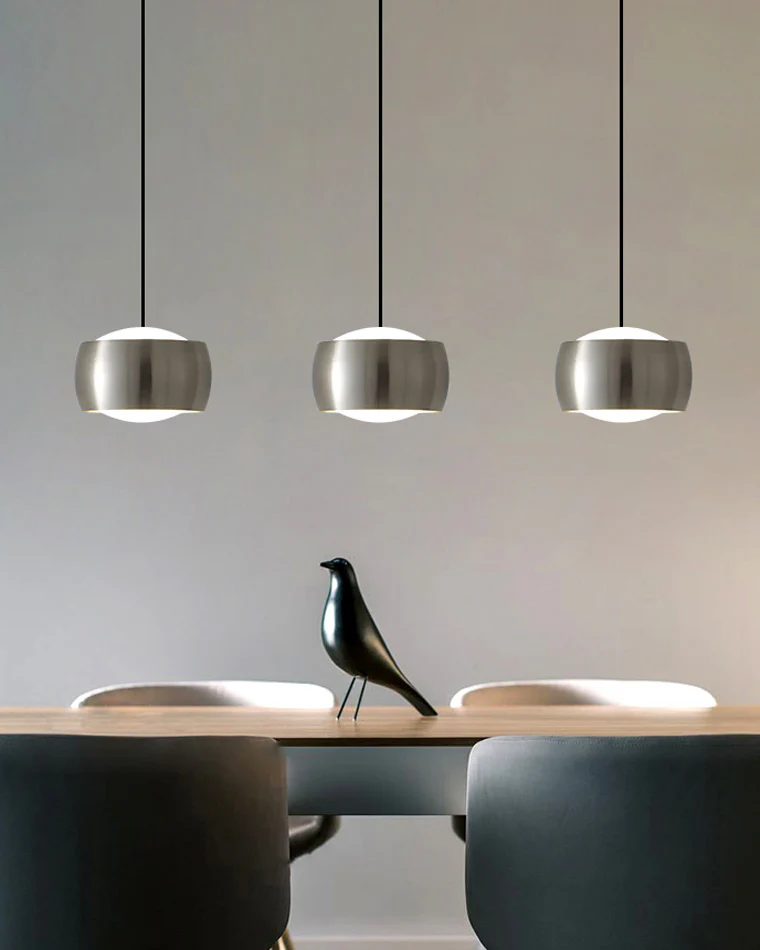 WOMO Small Drum Pendant Light-WM2032 - Image 3