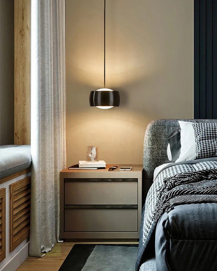WOMO Small Drum Pendant Light-WM2032 - Image 6