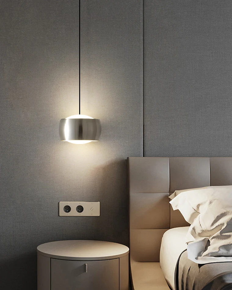 WOMO Small Drum Pendant Light-WM2032 - Image 7