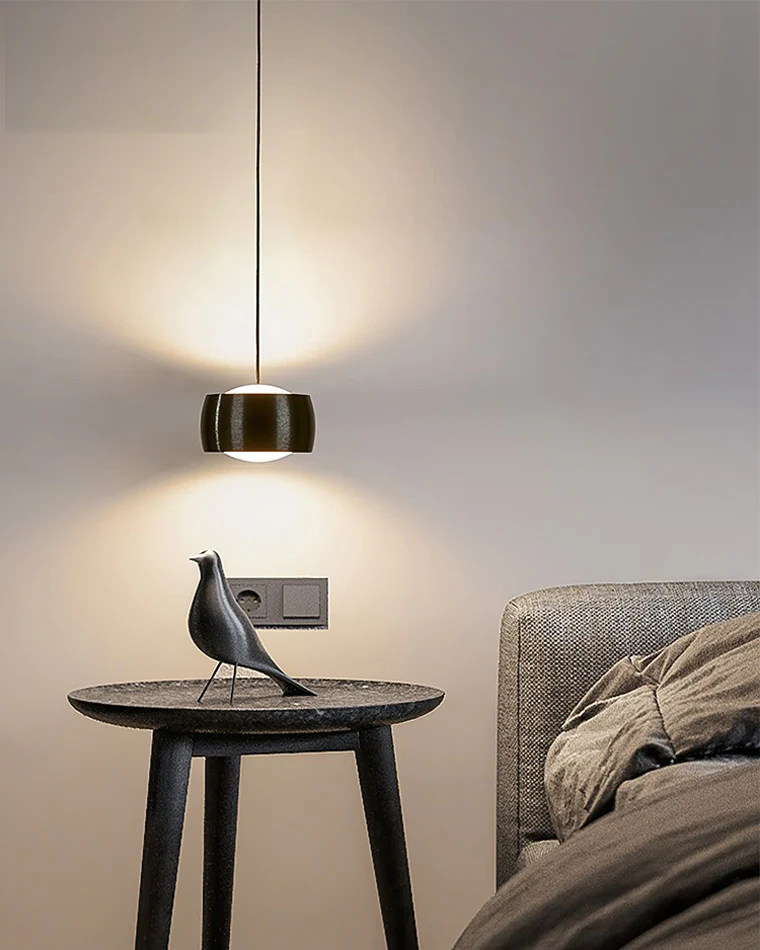 WOMO Small Drum Pendant Light-WM2032 - Image 8