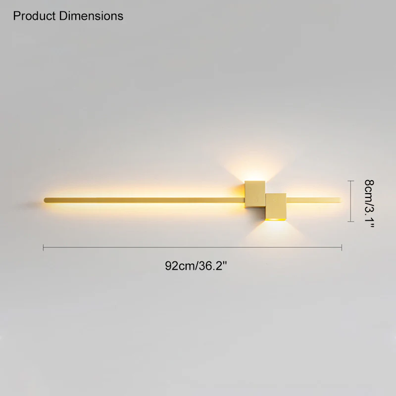 WOMO Linear Up Down Wall Sconce-WM6004 - Image 24