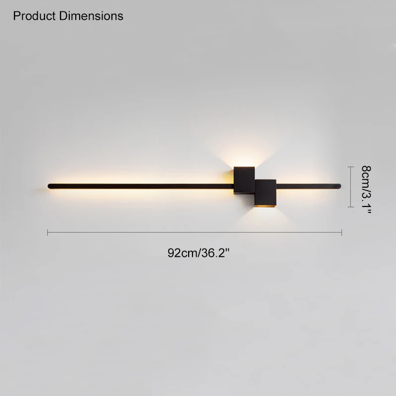 WOMO Linear Up Down Wall Sconce-WM6004 - Image 30