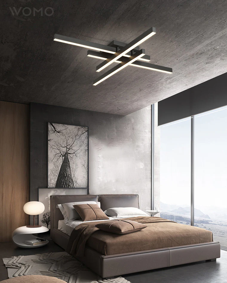 WOMO Simple Low Profile Flush Mount Ceiling Light-WM1004 - Image 17