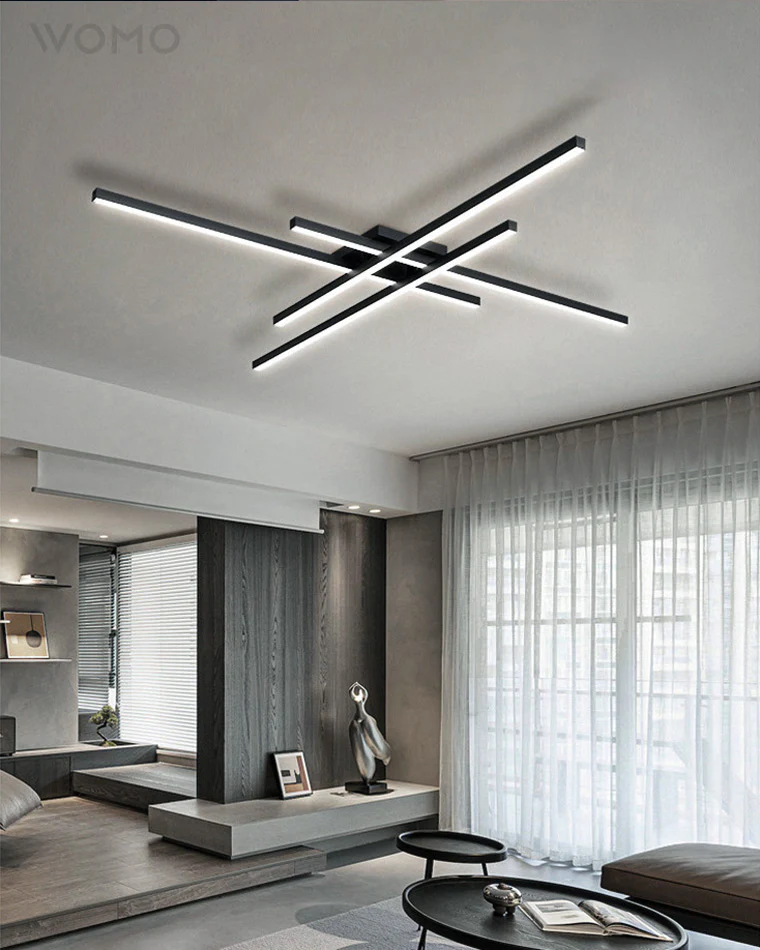 WOMO Simple Low Profile Flush Mount Ceiling Light-WM1004 - Image 21