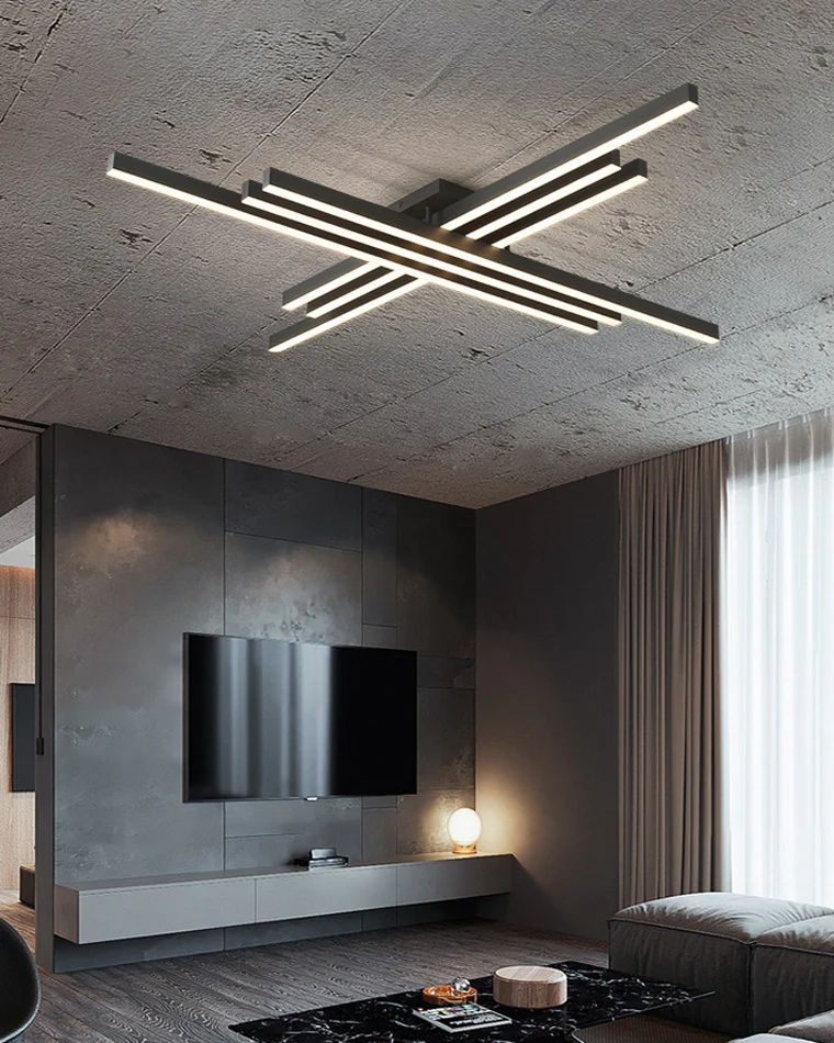 WOMO Simple Low Profile Flush Mount Ceiling Light-WM1004 - Image 6