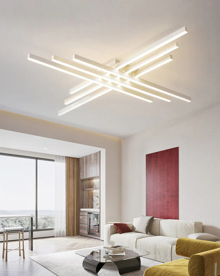 WOMO Simple Low Profile Flush Mount Ceiling Light-WM1004 - Image 9