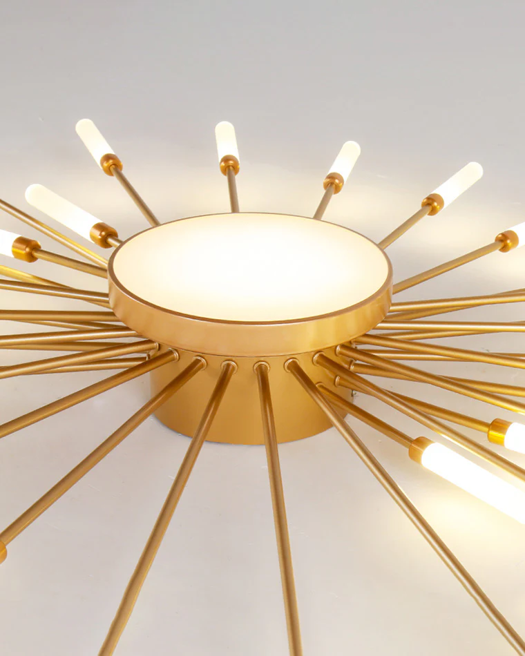 WOMO Firework Sunburst Flush Mount Ceiling Light-WM1001 - Image 14