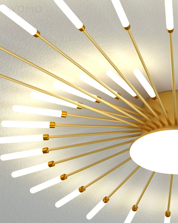 WOMO Firework Sunburst Flush Mount Ceiling Light-WM1001 - Image 15