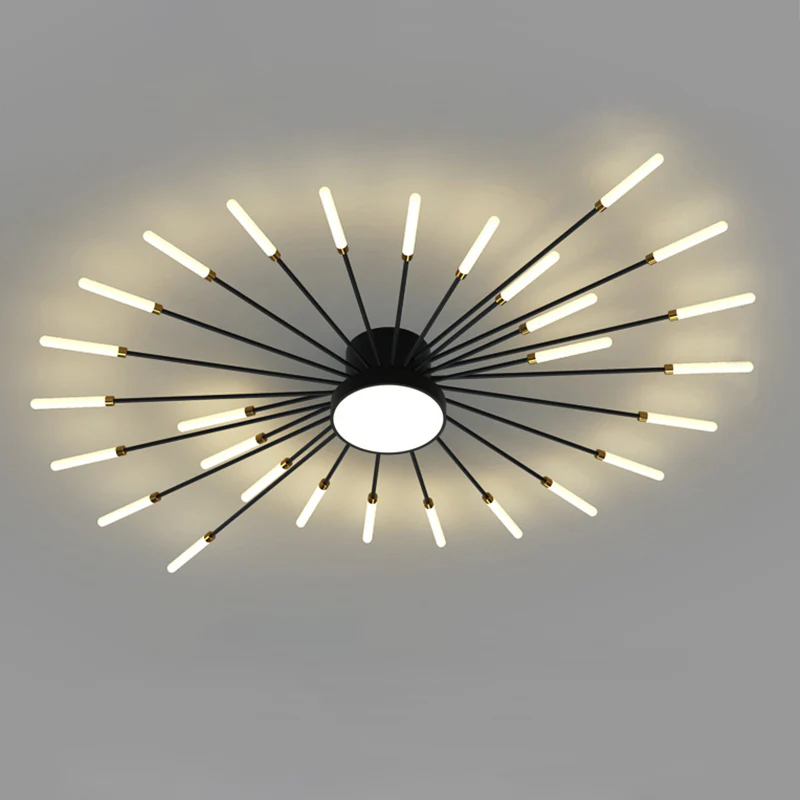 WOMO Firework Sunburst Flush Mount Ceiling Light-WM1001 - Image 19